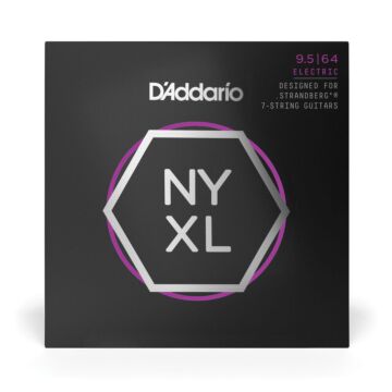 Comprar Encordoamento Para Guitarra 7C 9.5-64 D Addario NYXL09564SB - 1