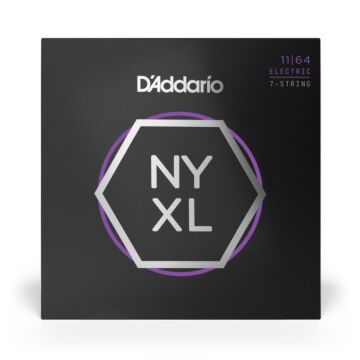 Comprar Encordoamento Para Guitarra 7C 11-64 D Addario NYXL1164 - 1