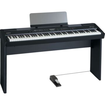 Comprar Piano Roland FP-7F BK com teclas sensíveis ao toque - 1