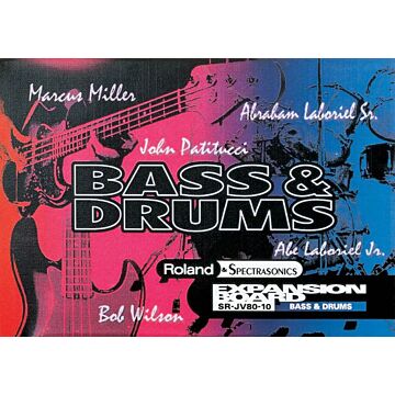 Comprar Placa de expansão Roland SR-JV80-10 Bass and Drums para sons de baixo e bateria. - 1