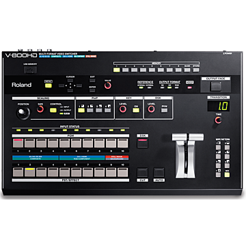 Roland edirol v-800hd switcher Switcher de vídeo multi-formato de oito canais com Scalers Independente-roland edirol v-800hd switcher ID-2437 Roland edirol v-800hd switcher Switcher de vídeo multi-formato de oito canais com Scalers Independente-roland edirol v-800hd switcher ID-2437