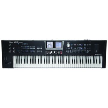 Roland bk-9 arranjador - usado Roland BK-9 - Sucessor do G70 e do E-80. Arranjador Workstation Pro, 76 teclas, mais de 1700 sons, 22 sons SuperNATURAL, mais de 500 Ritmos. Conexão Wireless* p/ iPad, iPod, iPhone e pesa só 9.4Kg.-roland bk-9 arranjador - u