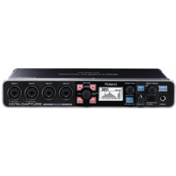 Roland ua-1010 octa-capture interface Interface de audio USB 2.0 8 entradas XLR, 8 saídas MIDI in/out Incluso Sonar X1 LE-roland ua-1010 octa-capture interface ID-902