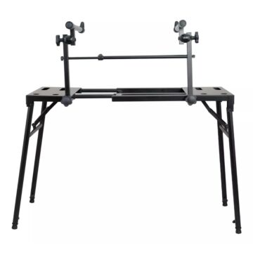 Comprar Suporte SATY KSM-02 para 2 Teclados – Totalmente Ajustável e Compacto - 1