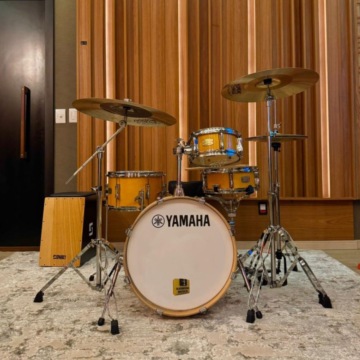 Comprar Bateria Yamaha Stage Custom Hip SBPOF4H CLW - Usada (Sem Ferragens/Pratos) - 1