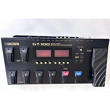 Comprar BOSS GT-100 com Bag e Fonte - Pedaleira de Efeitos Usada - 1 Comprar BOSS GT-100 com Bag e Fonte - Pedaleira de Efeitos Usada - 1