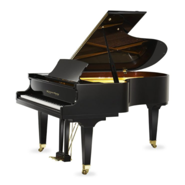 O GH188A possui um som rico e equilibrado, com um bom equilíbrio entre graves e agudos.-Piano Acústico Cauda Kayserburg Heritage Series GH188A ID-88943