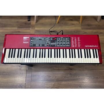 Comprar Teclado Nord Electro 4 HP 73 Teclas Vermelho - Usado - 1