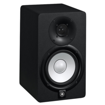 Yamaha HS5 Monitor Monitor de estúdio “near-field” (campo próximo) de duas vias no formato “bass-reflex” (refletora de graves) com alto-falante de 5’’ e tweeter com domo de 1’’.-yamaha hs5 monitor ID-2106