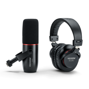 Comprar Kit FOCUSRITE Vocaster Broadcast: Microfone DM14V + Fone HP60V - Podcast - 1