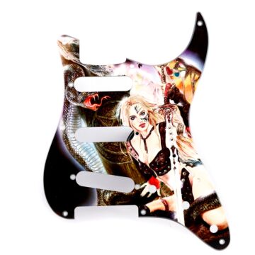 Comprar Escudo Guitarra Am Strat SSS Anaconda Girl Spirit 090-AG - 1