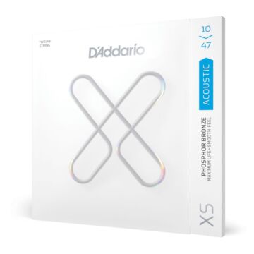 Comprar Encordoamento Violão Aço 12 Revestido D Addario XSAPB1047-12 - 1