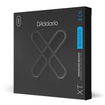 Comprar Encordoamento Violão Aço Revestido 12 (3 Jogos) D Addario XT - 1