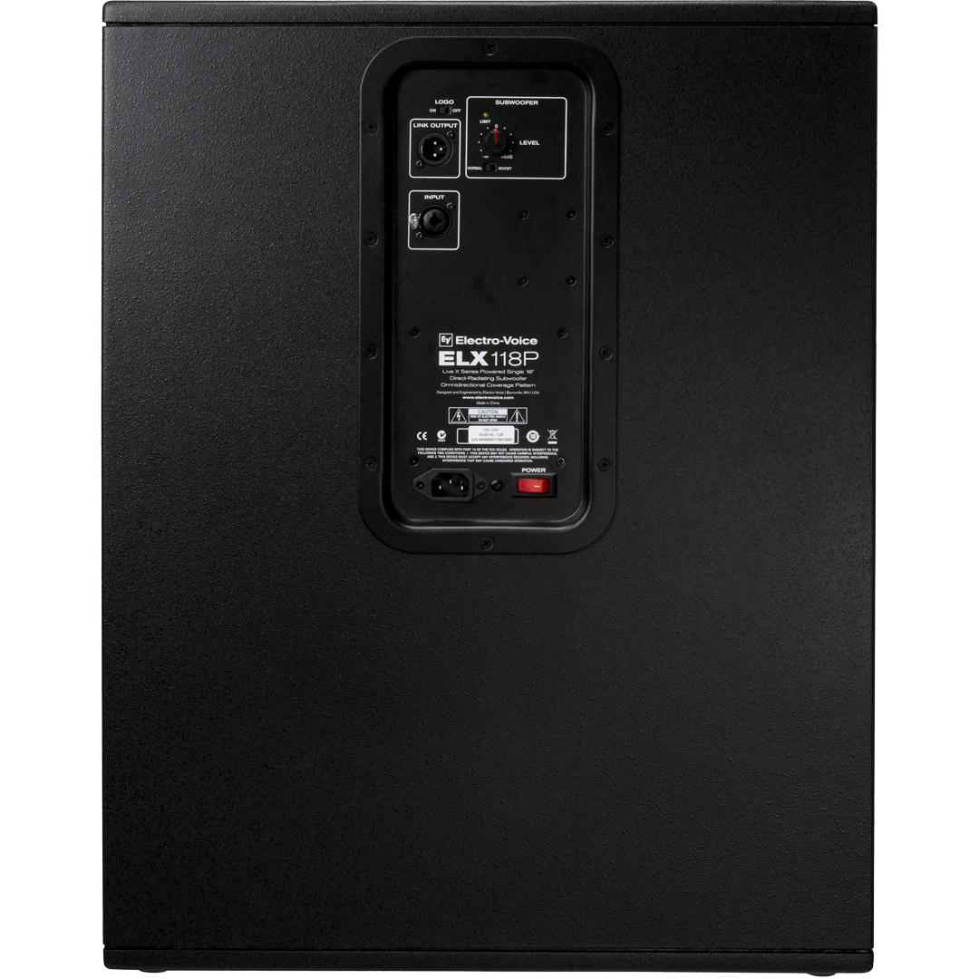 Electro Voice EV ELX118P Sub Ativo - Potência e qualidade sonora