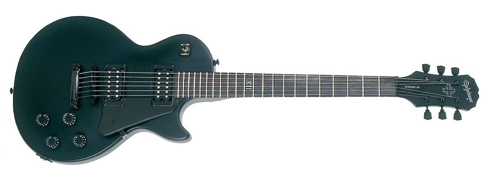 Epiphone LP Studio Gothic - Guitarra de alta qualidade