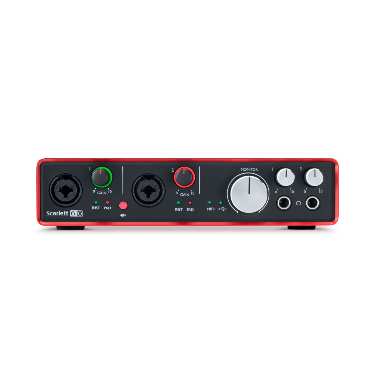 Focusrite Scarlett 6i6 Interface - High-Quality Audio Recording