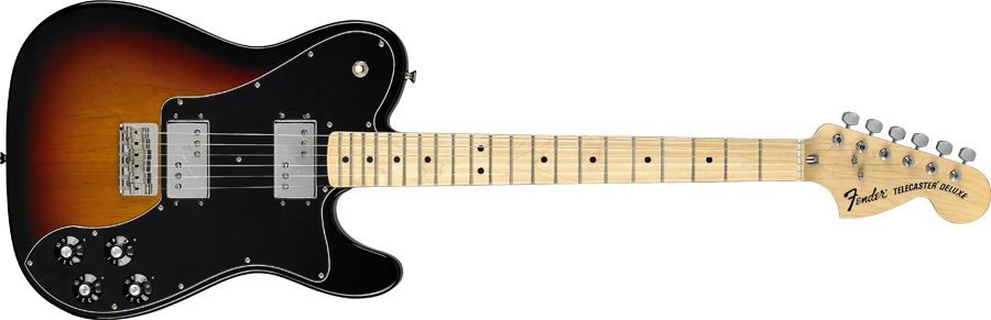 Guitarra Fender 72 Telecaster Mex Deluxe - Qualidade e Estilo