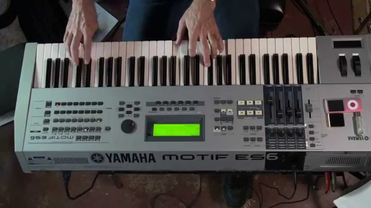 Teclado Yamaha Motif ES-6 | 61 teclas sensitivas