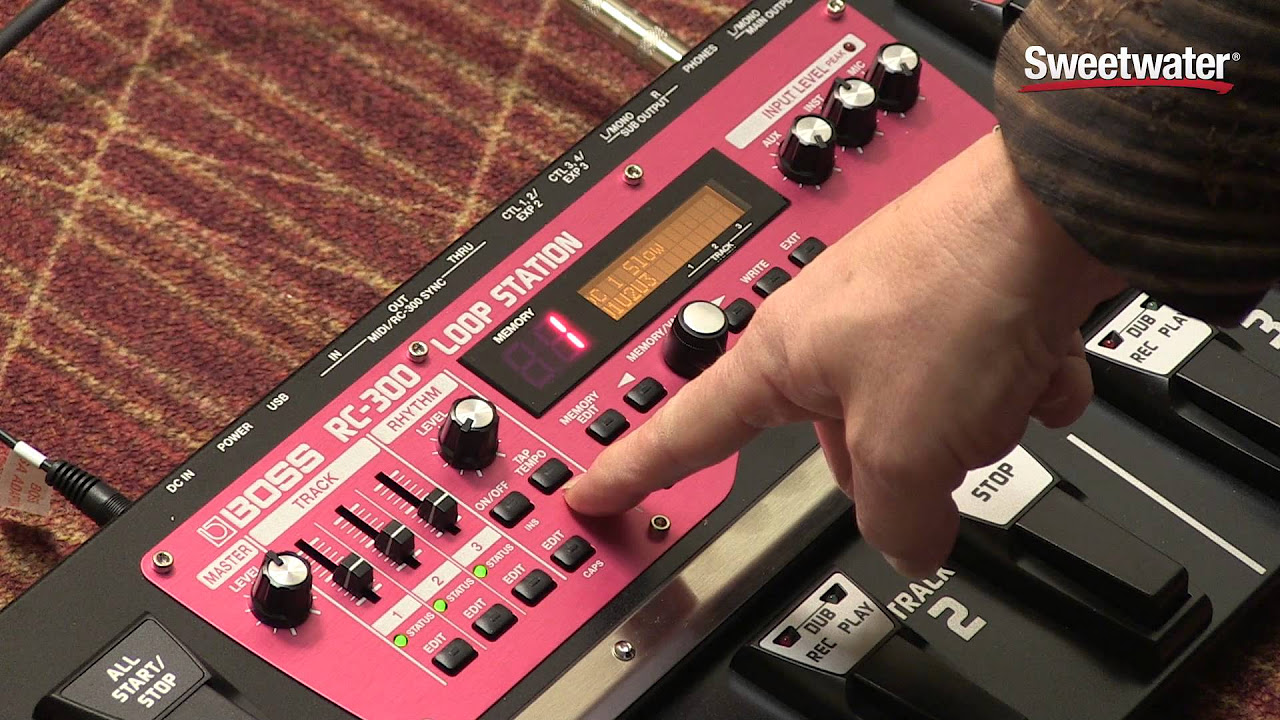 Pedaleira Roland Boss RC-300 - A melhor opção para músicos exigentes
