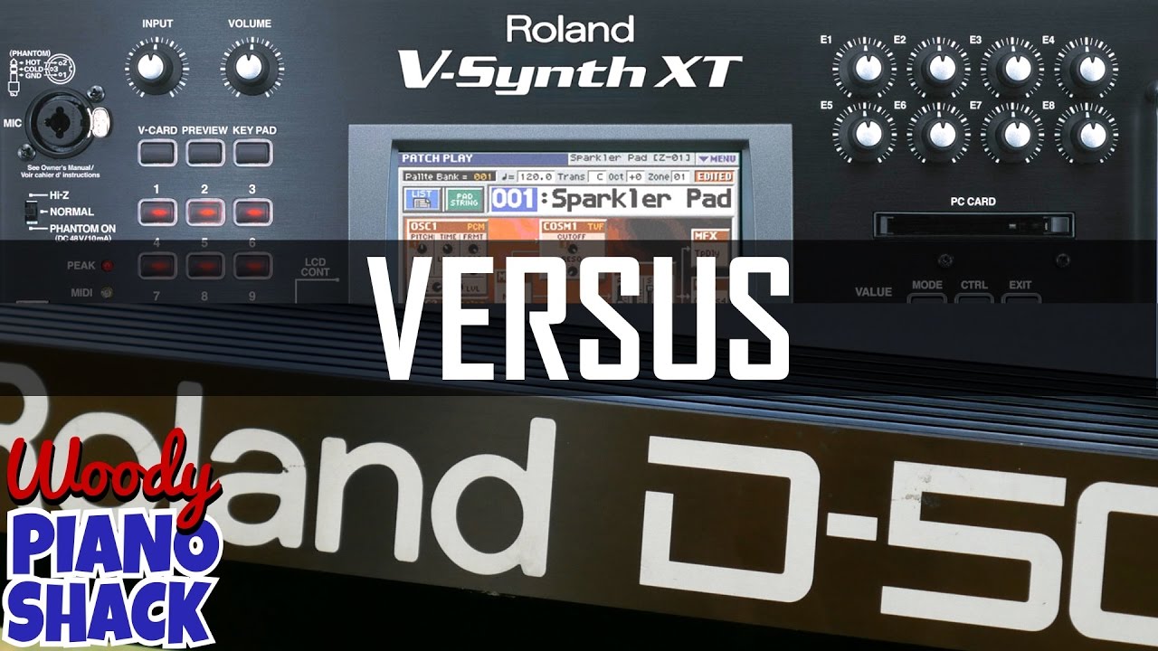Roland VC-1 V-Card D-50 Expansão - Amplie seu Roland D-50 com