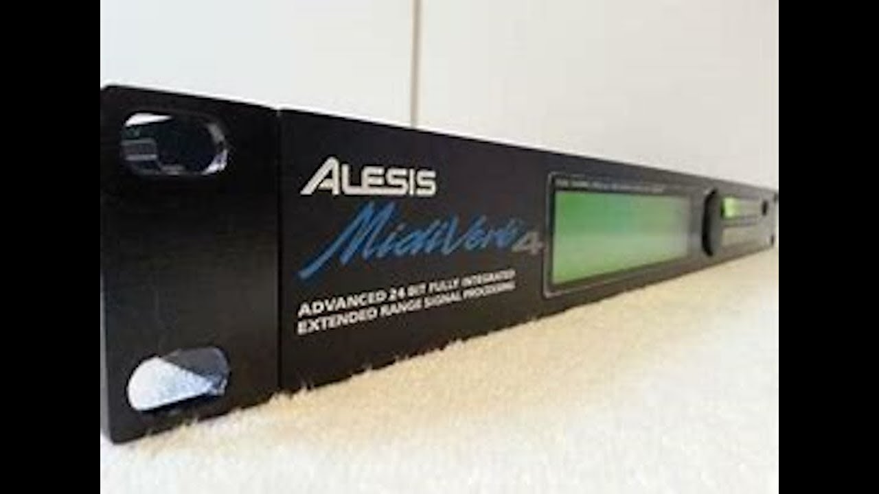 Alesis Midiverb 4 - Processador de Efeitos Profissional para Áudio
