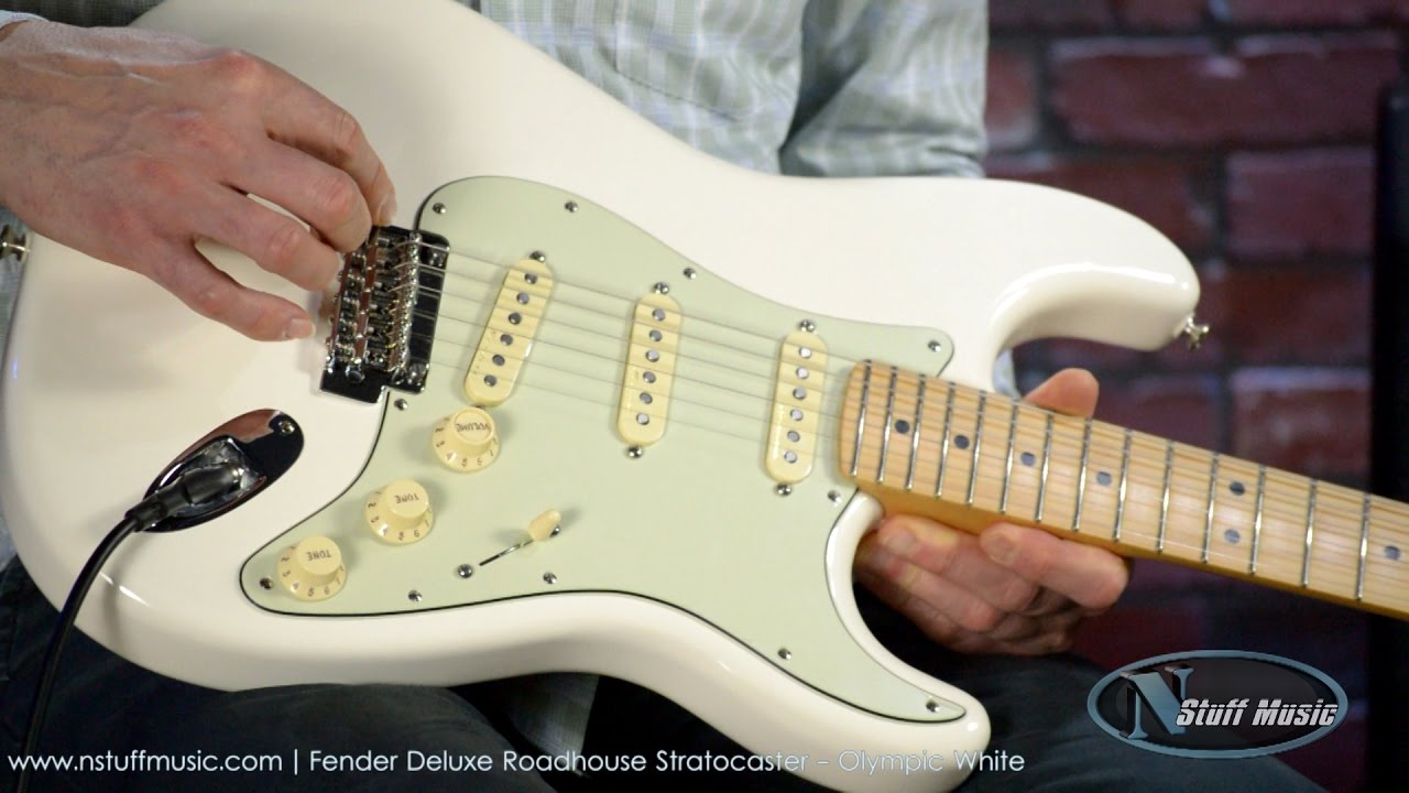 Guitarra Fender Stratocaster Roadhouse Mex Deluxe - Qualidade e