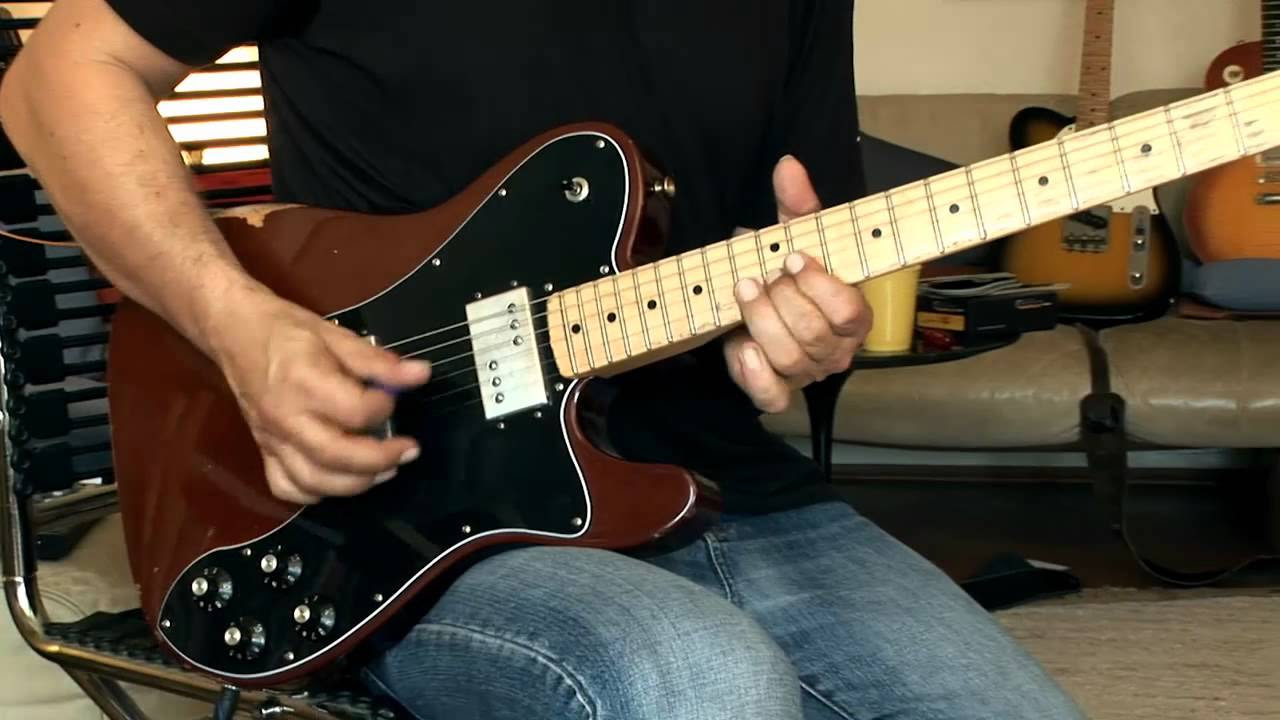 ギター Fender Mexico DeluxeNashville Telecaster Guitarra Fender 72 Telecaster Mex Deluxe - Qualidade e Estilo