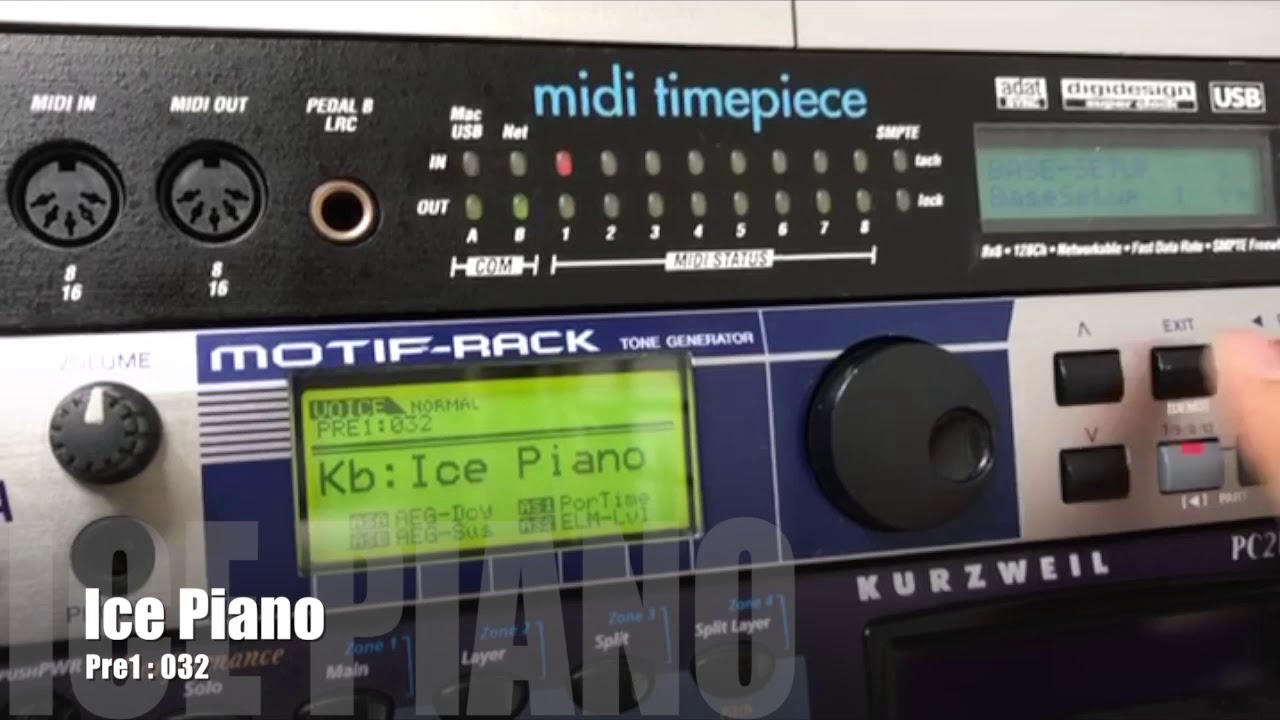 Yamaha Motif Rack XS Módulo Preto e Cinza- O Melhor Módulo de Som