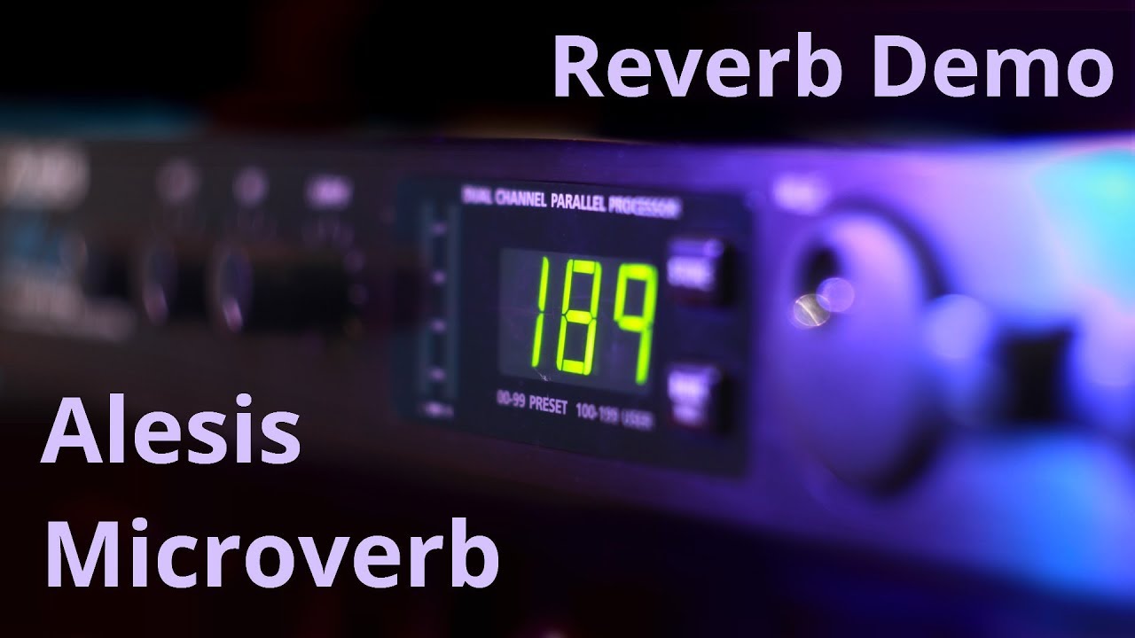 Alesis Microverb 4 - Módulo de Timbres para Teclado com