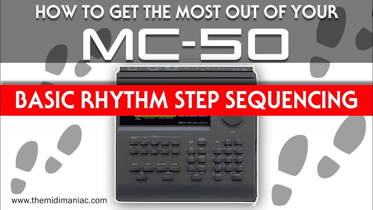 Sequenciador Roland MC-50 MKII - Recursos Avançados