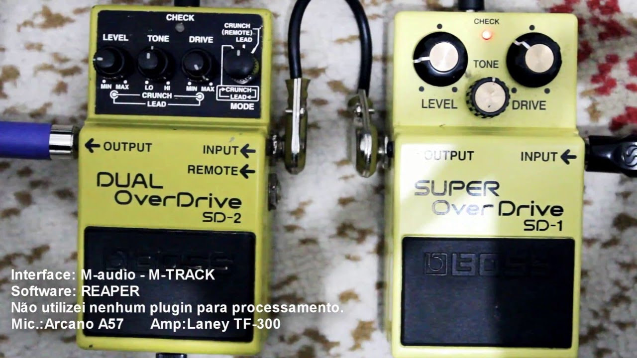 Roland Boss SD-2 Dual Overdrive Pedal