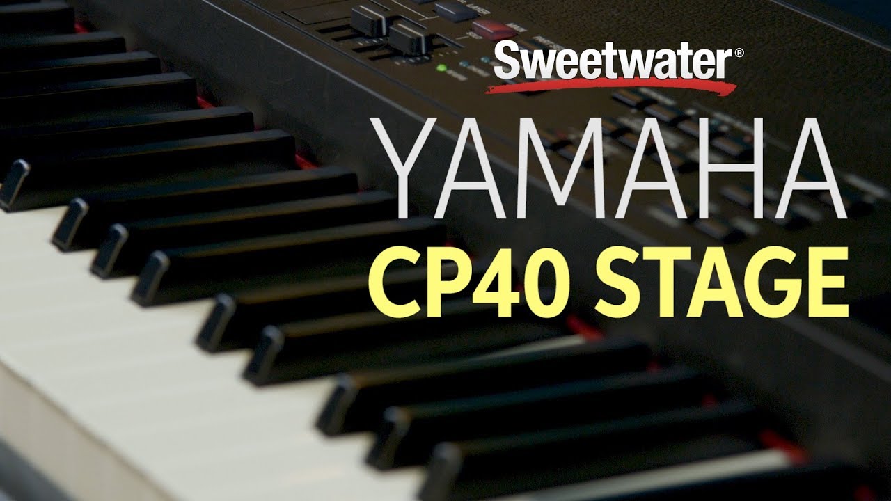 Yamaha CP40 Stage Piano - Professional Digital Keyboard