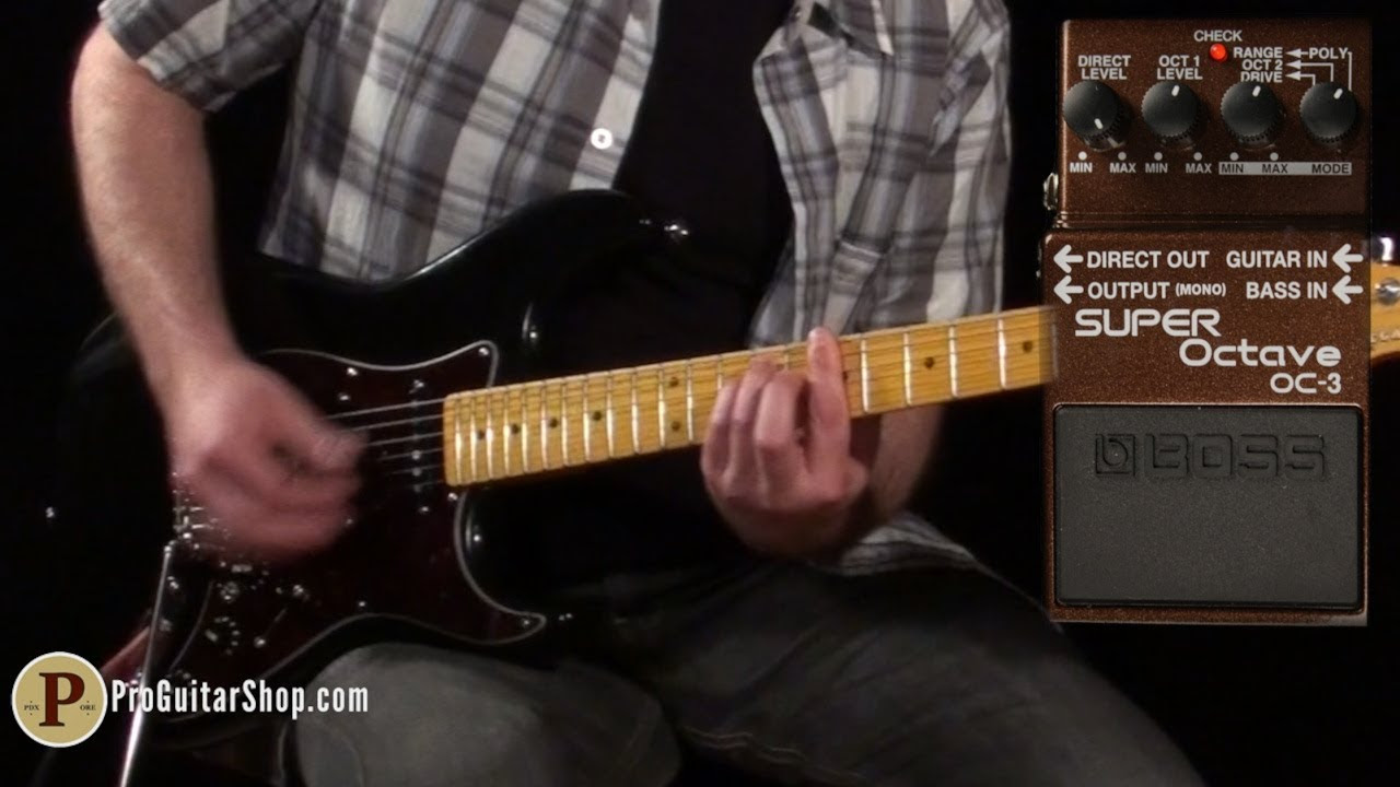 Roland Boss OC-3 Super Octave Pedal - High-Quality Octave Effects