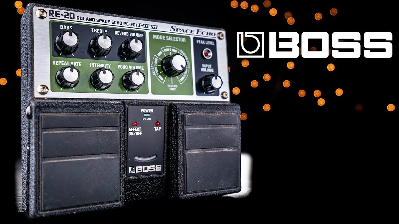 Roland Boss RE-20 Space Echo Pedal