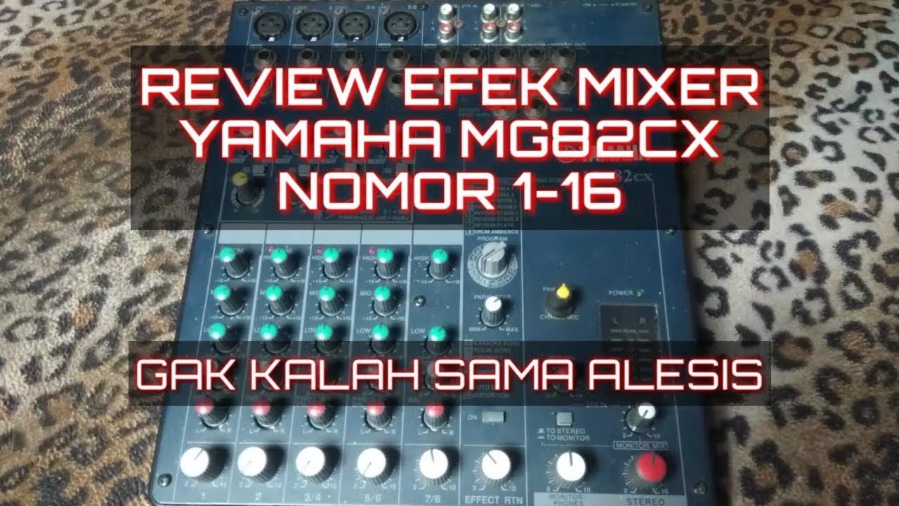Yamaha MG82CX Mixer - High-Quality Audio Mixing Solution