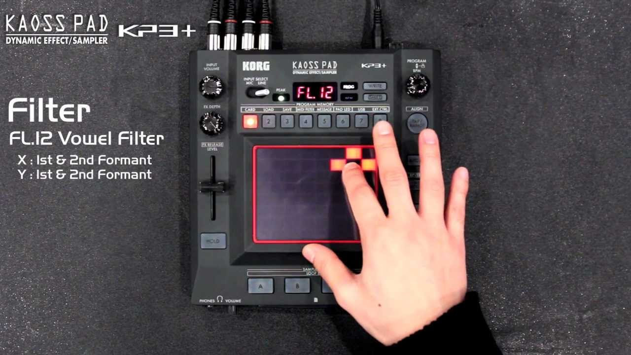 Korg Kaoss Pad KP-3+ Módulo de Efeitos | Melhores Preços e Entrega