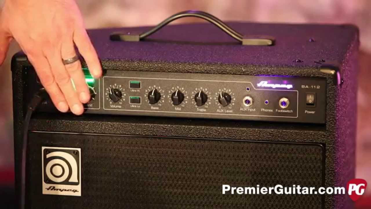 Ampeg BA112 V2 75W 1x12 - Cubo de Baixo