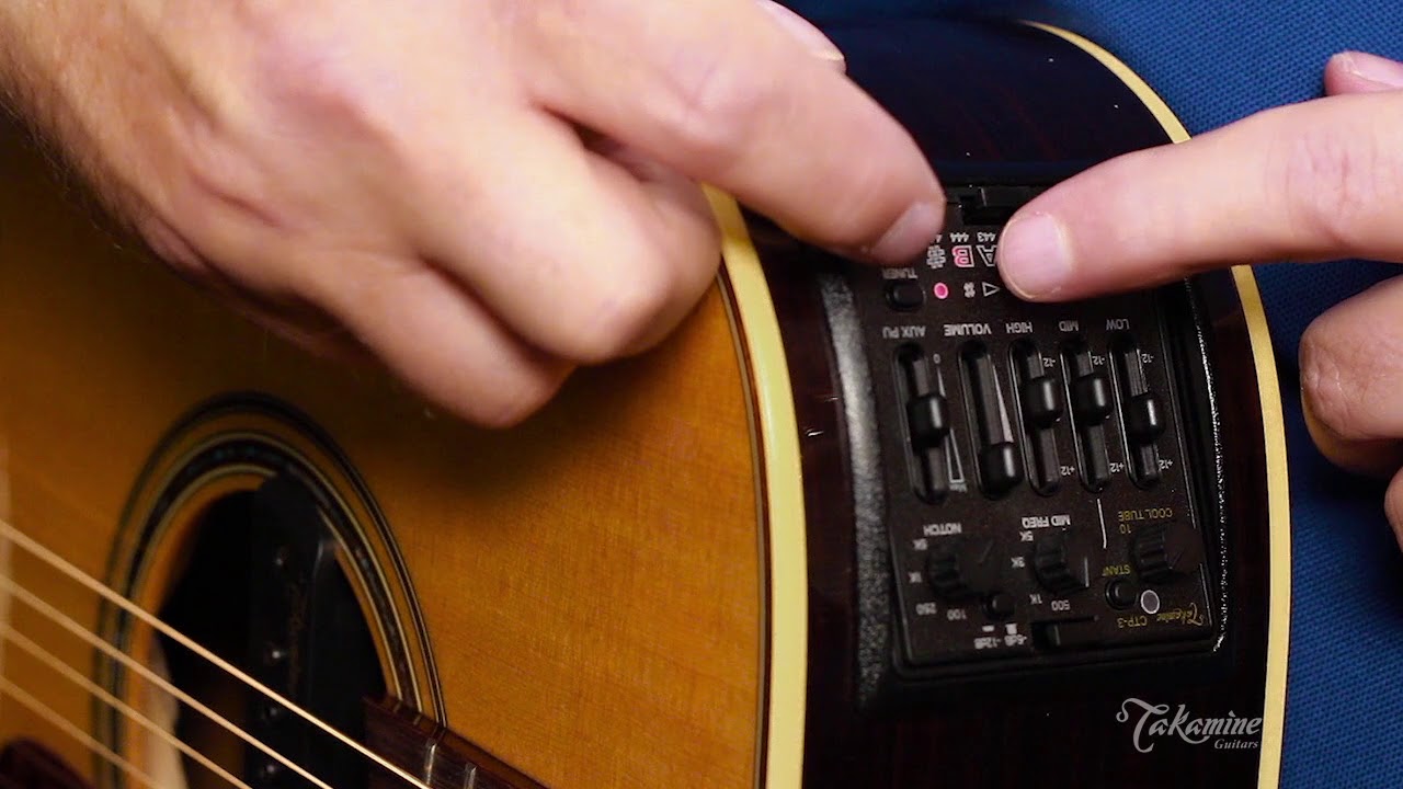 Pré-Amplificador Takamine CTP-3 Cooltube - Melhor Qualidade de Som