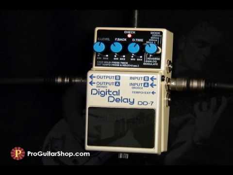 Roland Boss DD-7 Digital Delay Pedal - High-Quality Delay Effects