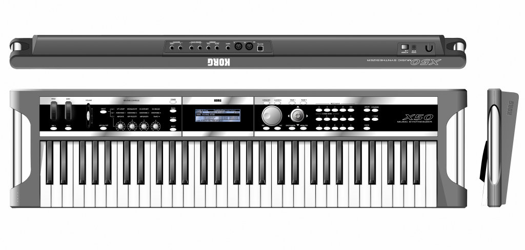 Korg X50 61 Teclado Sintetizador - Usado | Melhor Preço e Condições