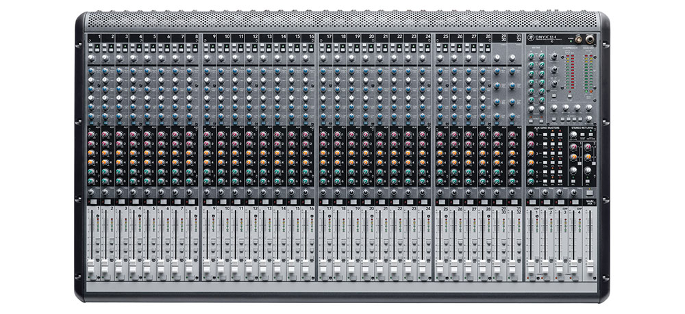 Mackie Onyx32-4 Mixer | 32 Canais 4-Bus | Melhor Preço