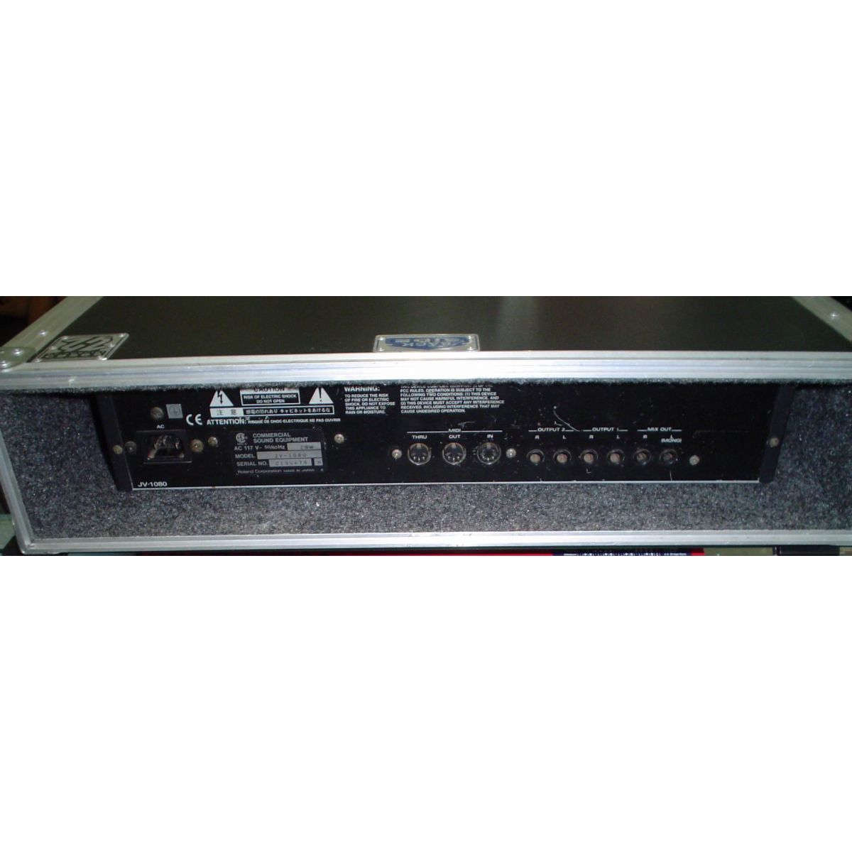 Módulo de sons Roland JV-1080: qualidade e versatilidade - Preto