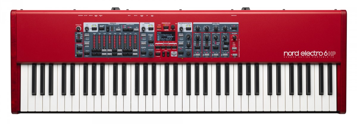 【いながき】【美品】Nord Electro 6 HP 73鍵盤 Nord Electro 6 HP 73 Teclado - O Melhor Teclado para Músicos
