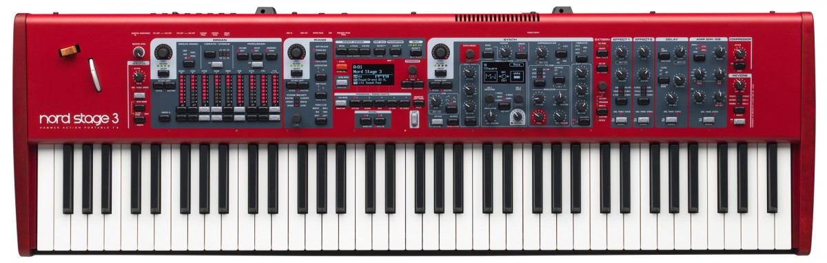 Nord Stage 3 HP 76 - Piano de Palco Profissional