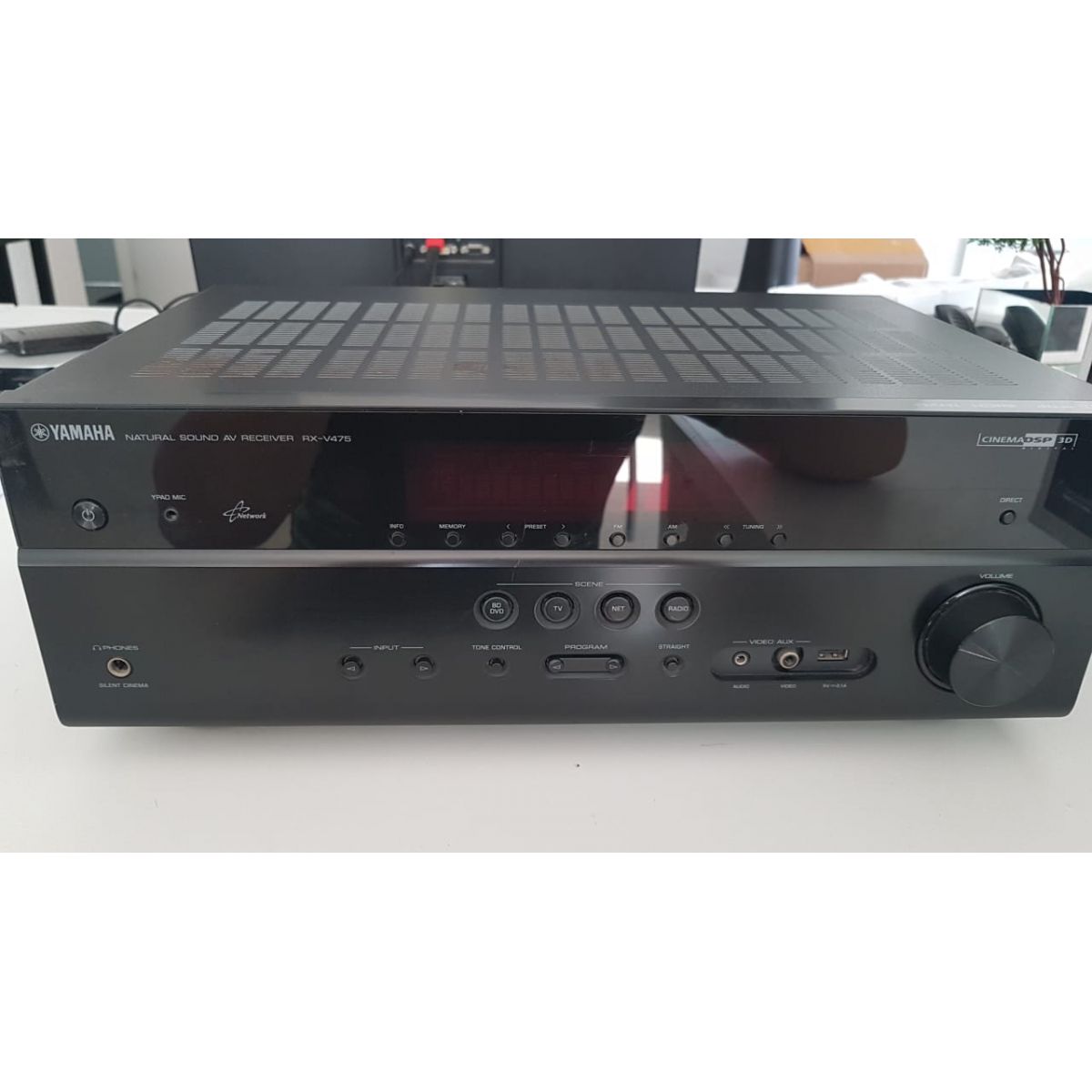 Receiver Yamaha RX-V475 Bivolt 110/220V - Usado | Melhor Preço
