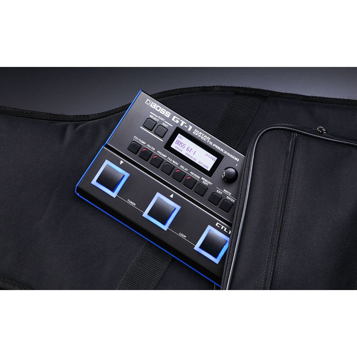 Pedaleira Roland BOSS GT‑1 – Multi‑efeitos Compacto com USB