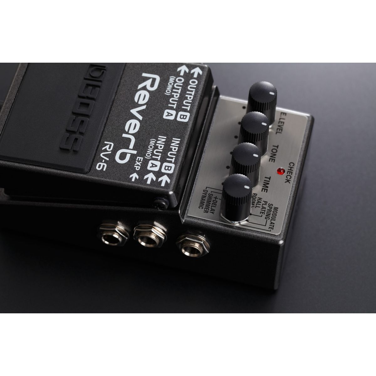 BOSS RV-6: Pedal de Reverb com Shimmer e Delay | Teclacenter
