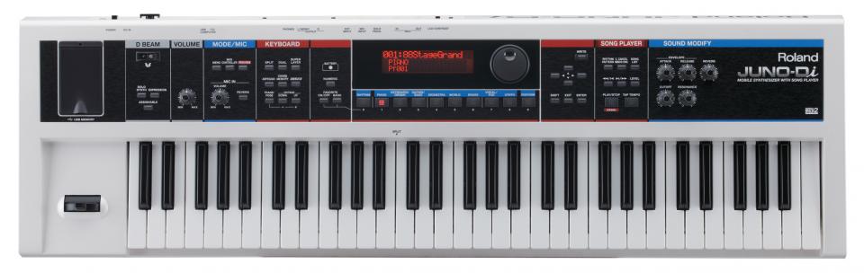 Roland 61鍵 シンセサイザー JUNO-DI-WH ホワイト Roland Juno-Di WH Sintetizador - Melhor Preço e Entrega Rápida