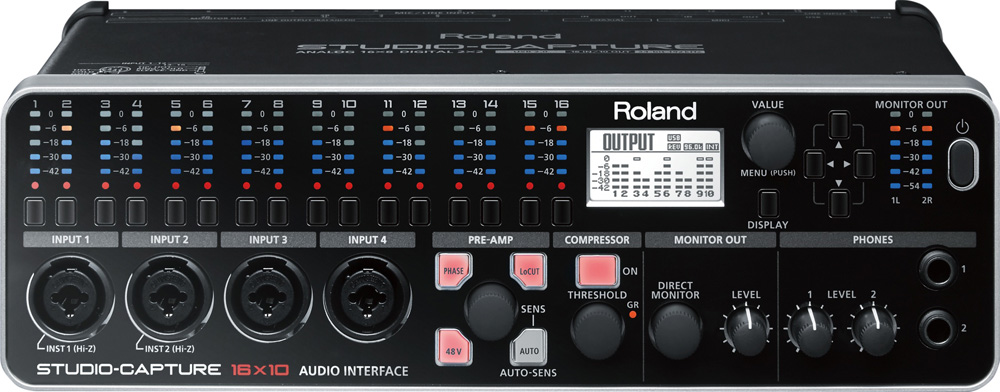 Roland UA-1610 Studio-Capture Interface - High-Quality Audio Recording