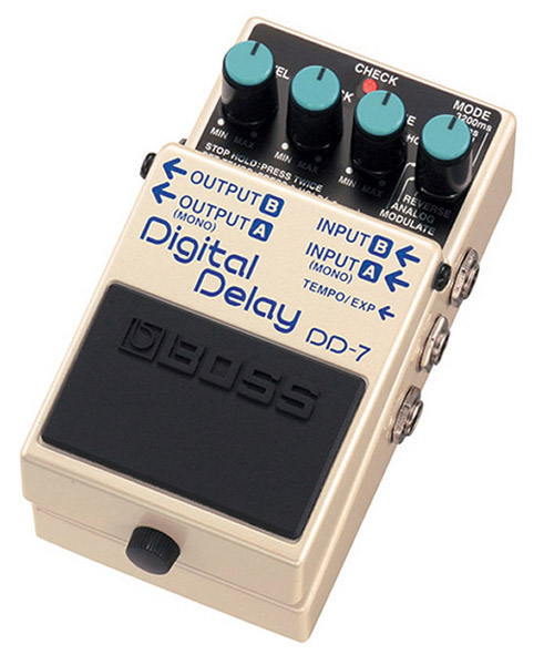 Roland Boss DD-7 Digital Delay Pedal - High-Quality Delay Effects